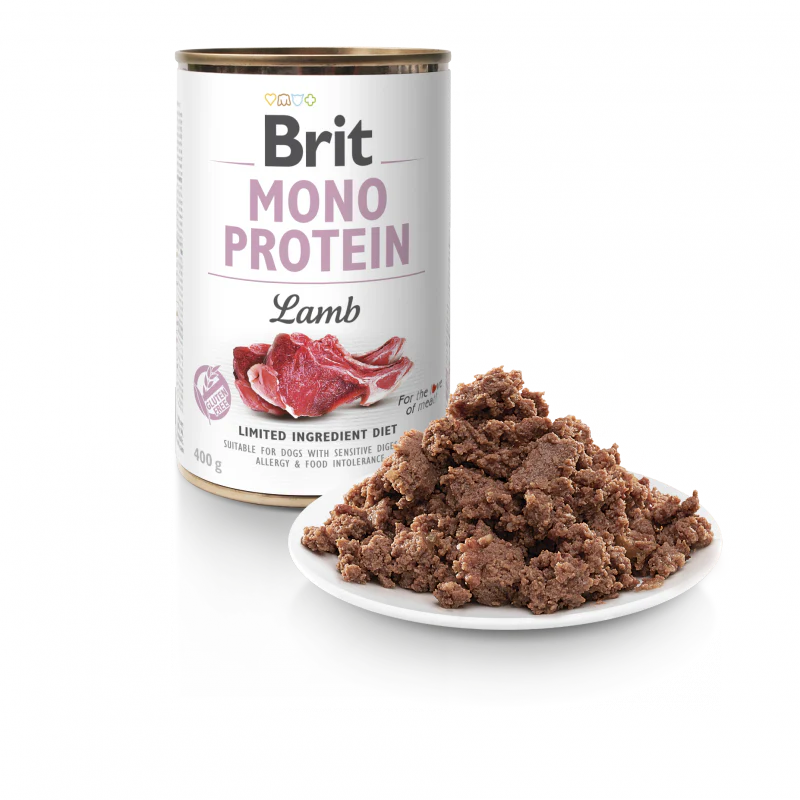 BRIT Mono Protein konzerv 6 x 400 g bárány